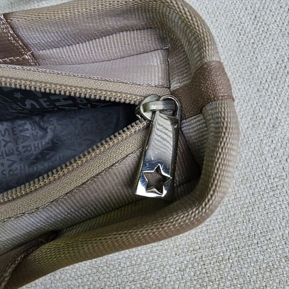 Harveys Tan Cream Color Seatbelt Bag Medium Size - Picture 6 of 10